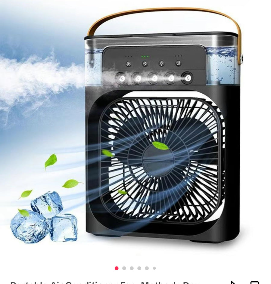 BreezeBolt™ 3-in-1 Portable Air Cooler
